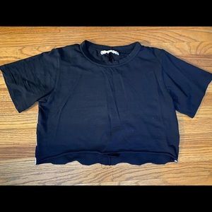 Off-White Cropped boxy tee